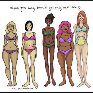 “Everyone is uniquely beautiful”💗